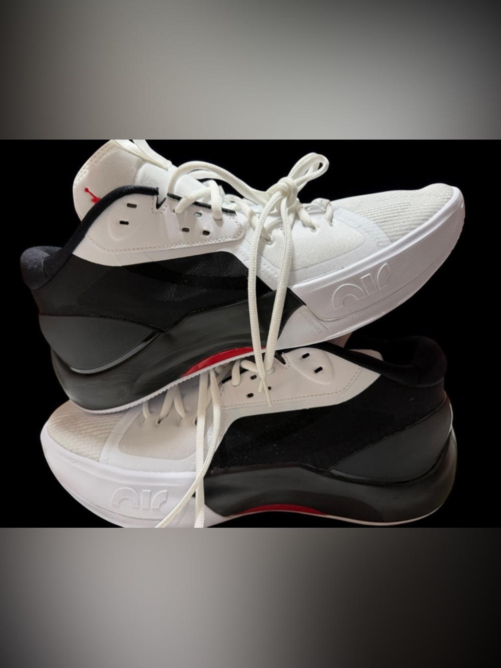 Nike Jordan Zoom Separate Men's Basketball Shoes Black White Size 11.5